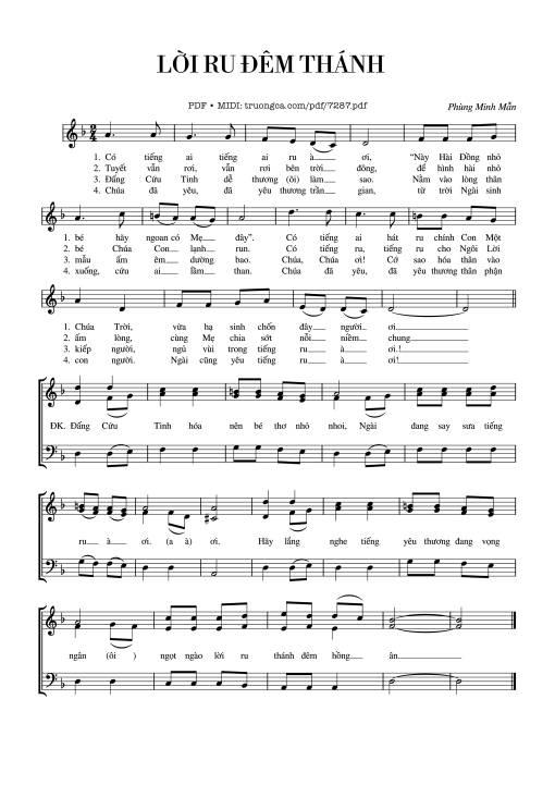 Lời ru đêm thánh