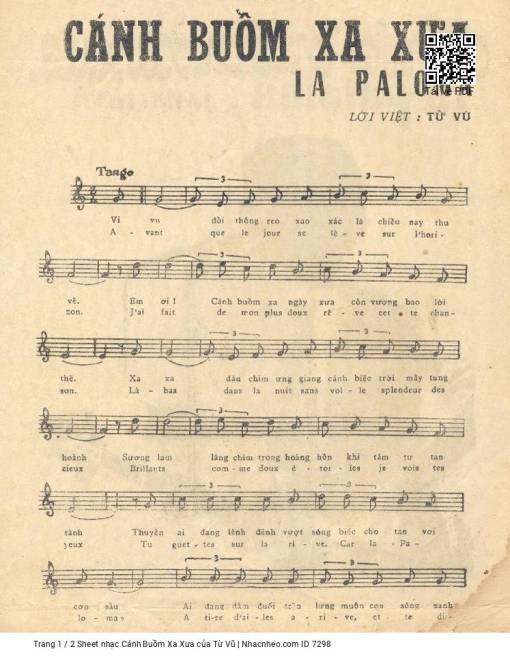 Cánh Buồm Xa Xưa