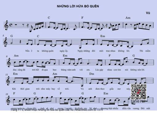 Những lời hứa bỏ quên