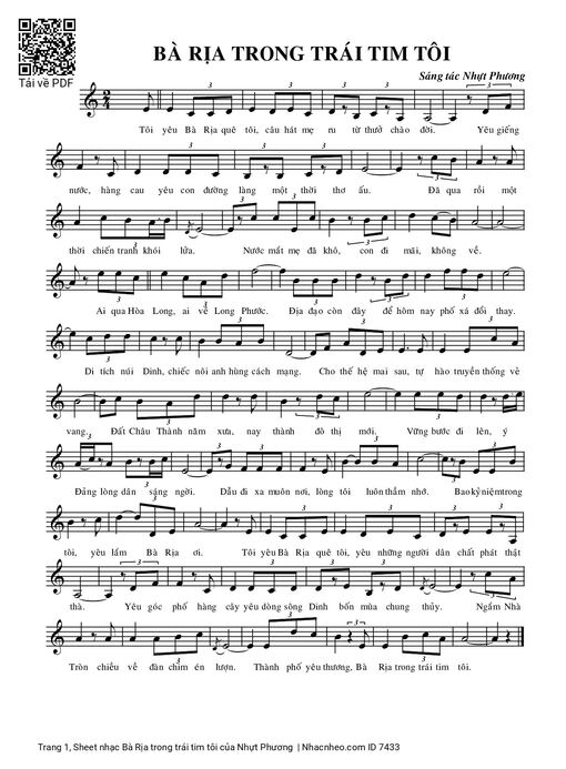 Bà Rịa trong trái tim tôi