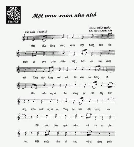 Một Mùa Xuân Nho Nhỏ