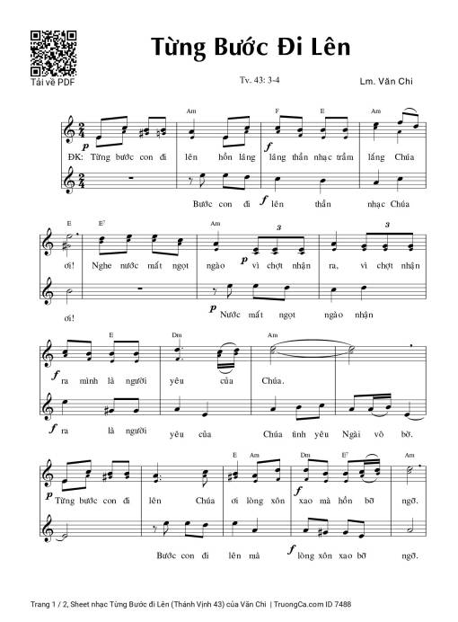 Từng Bước đi Lên (Thánh Vịnh 43)