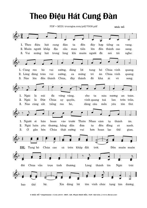 Theo điệu Hát Cung đàn