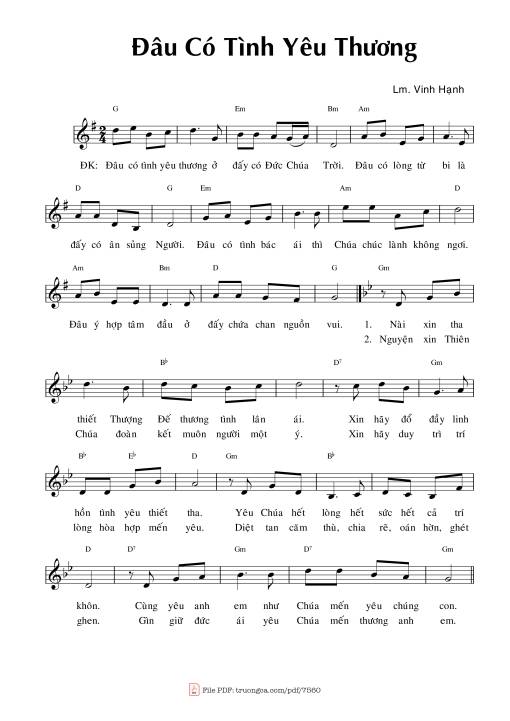 Đâu Có Tình Yêu Thương