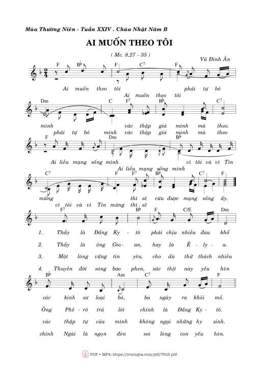 Ai Muốn Theo Tôi (mc. 8)