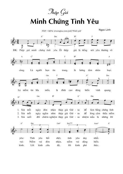 Thập Giá Minh Chứng Tình Yêu