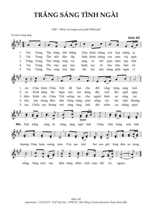 Trăng Sáng Tình Ngài