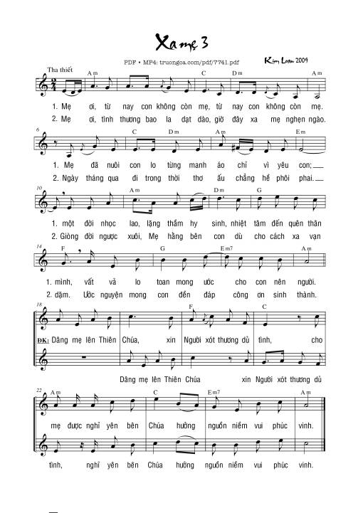 Xa Mẹ 3 - Kim Loan