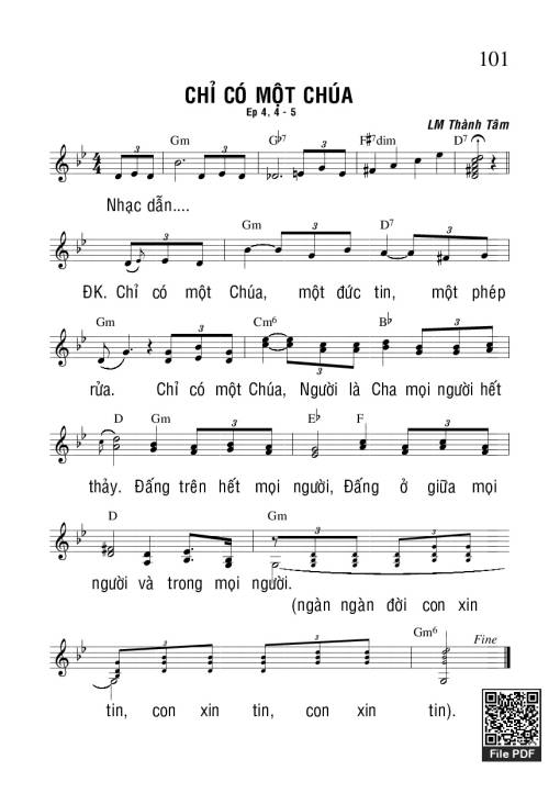 Chỉ có một Chúa