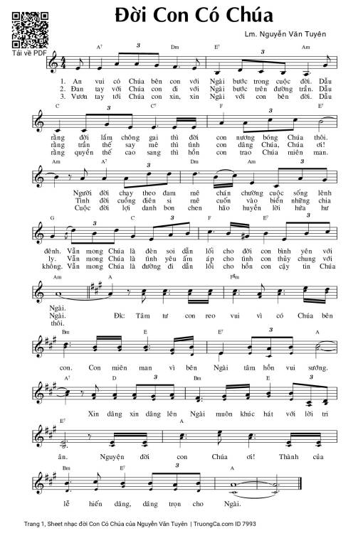 đời Con Có Chúa