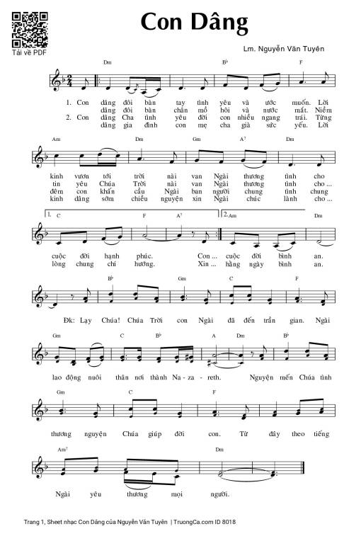 Con Dâng - Nguyễn Văn Tuyên