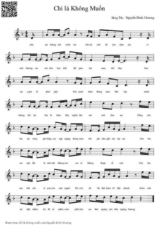 Chỉ là không muốn