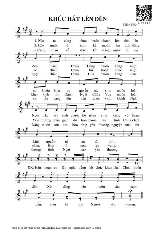 Khúc Hát Lên đền