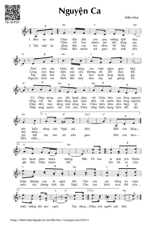 Nguyện Ca - Hiền Hòa