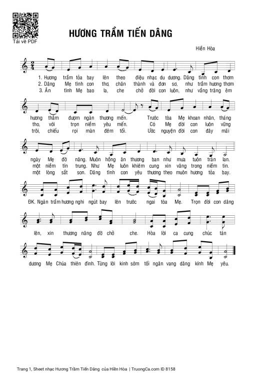 Hương Trầm Tiến Dâng 