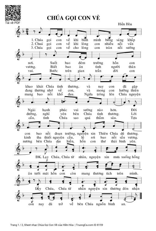 Chúa Gọi Con Về