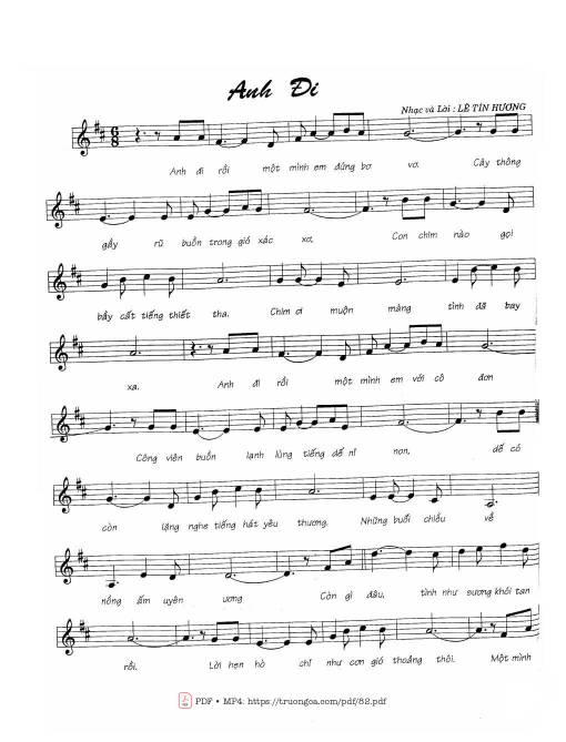 Anh đi - Lê Tín Hương