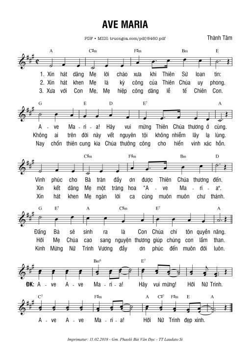 Ave Maria - Thành Tâm