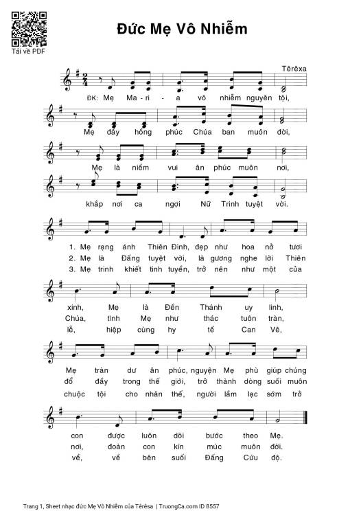 Đức Mẹ Vô Nhiễm