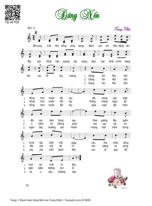 Dâng Nến - Trọng Khẩn