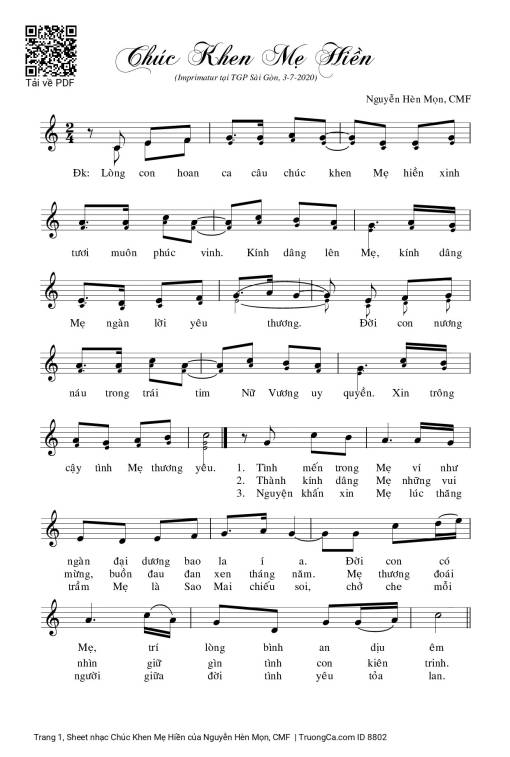 Chúc Khen Mẹ Hiền