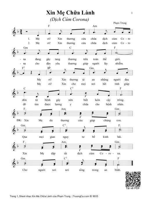 Xin Mẹ Chữa Lành