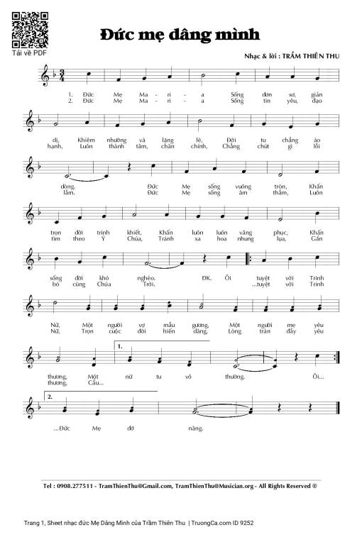 đức Mẹ Dâng Mình