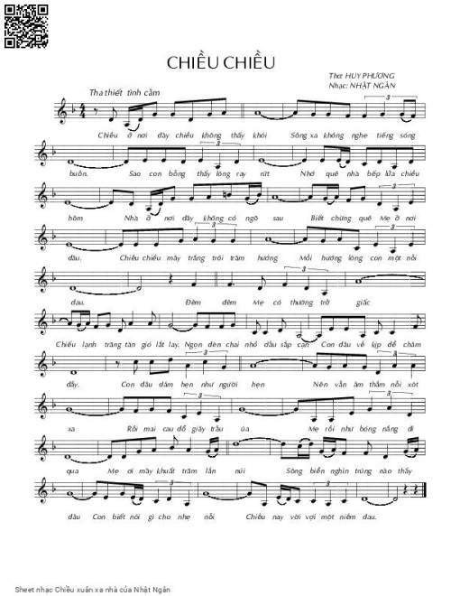 Chiều xuân xa nhà