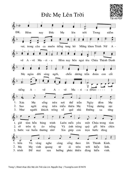 đức Mẹ Lên Trời