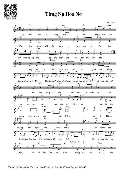 Từng Nụ Hoa Nở