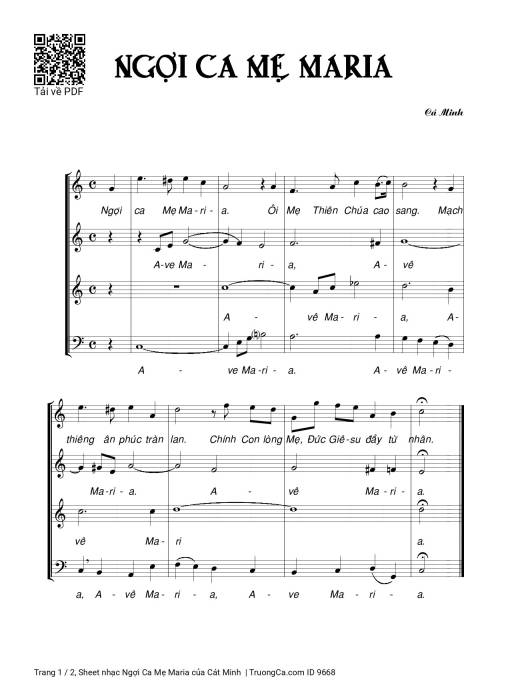 Ngợi Ca Mẹ Maria