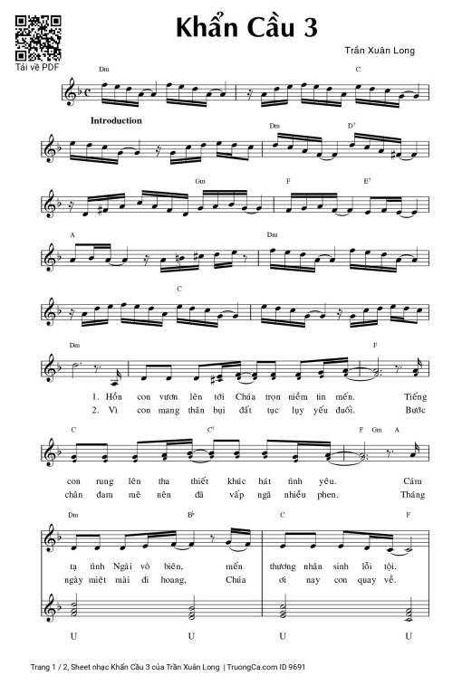 Khẩn Cầu 3 - Trần Xuân Long