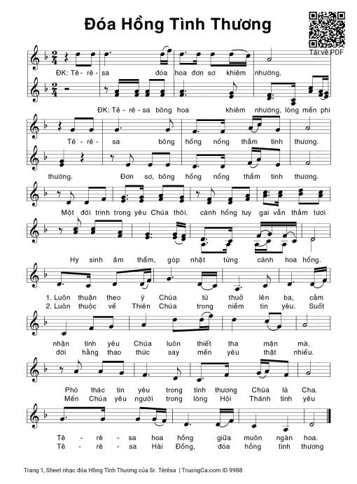 đóa Hồng Tình Thương